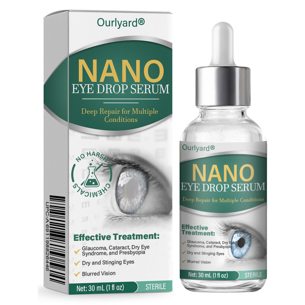 👩⚕️Serum kropli do oczu Ourlyard® Nano ✅Zatwierdzone przez FDA (nadaje się na starczowzroczność, zespół suchego oka, jaskrę i zaćmę) 👀